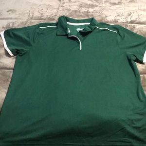 Forest green polo